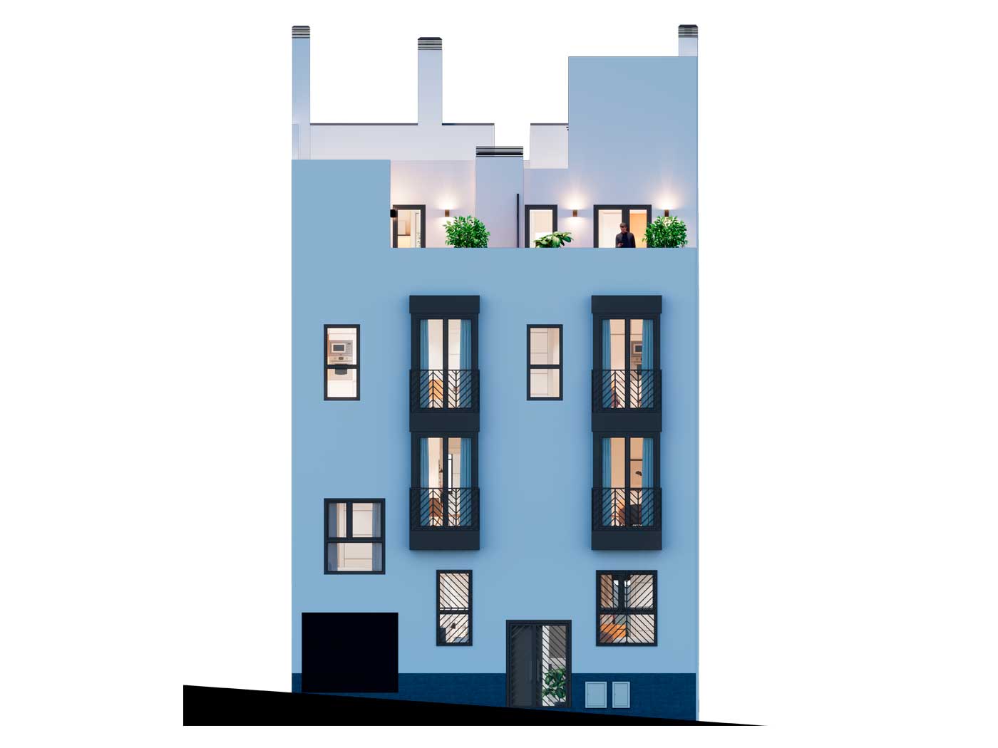 8 Viviendas En Vallecas (Madrid)