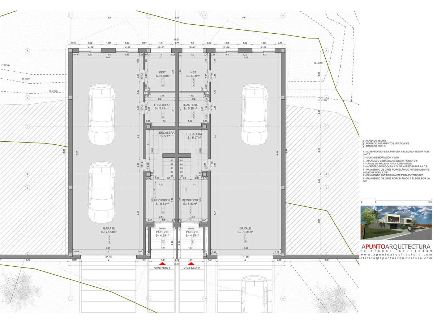 Proyecto De 2 Viviendas En Aldeatejada (Salamanca)