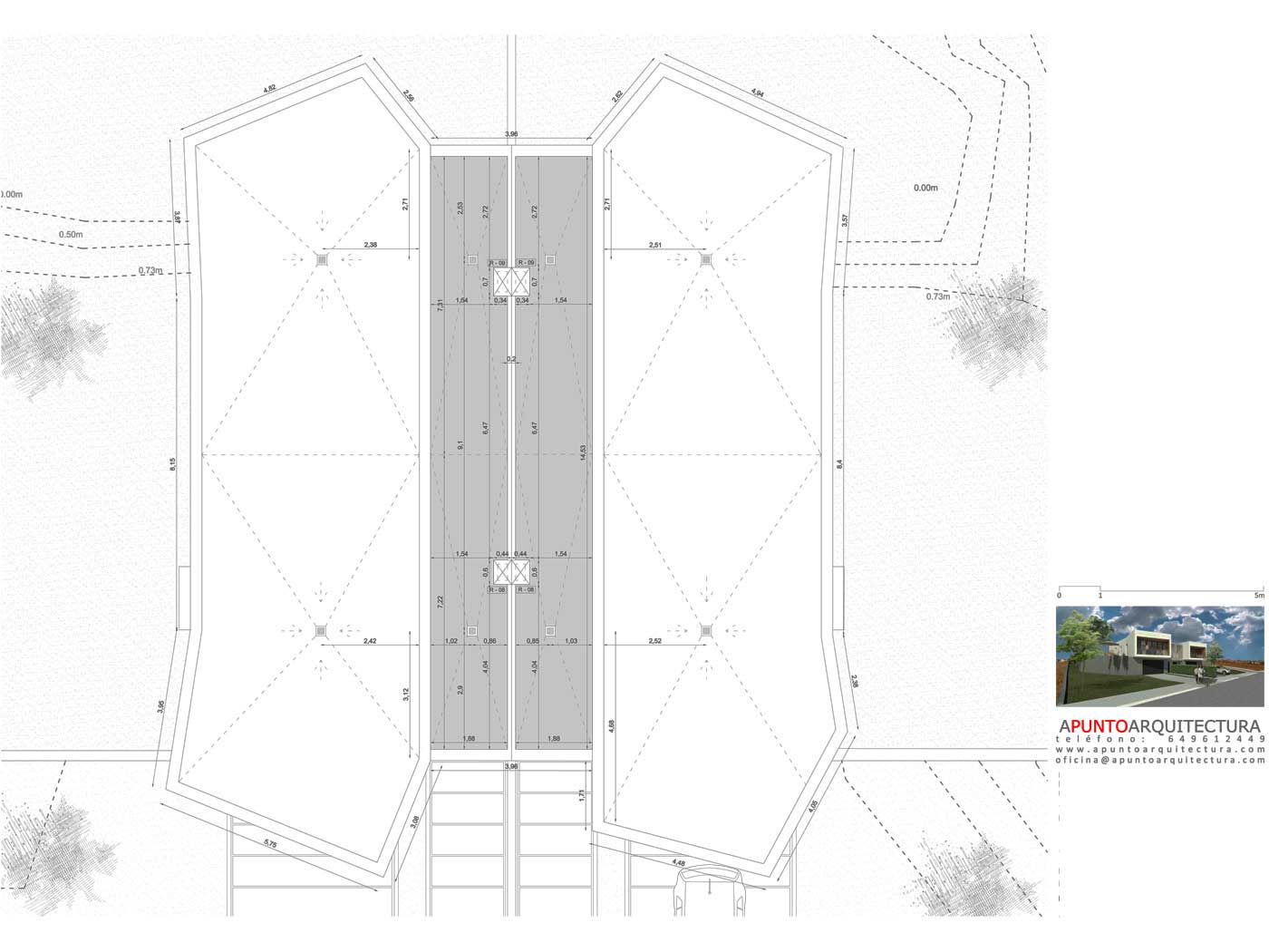 Proyecto De 2 Viviendas En Aldeatejada (Salamanca)
