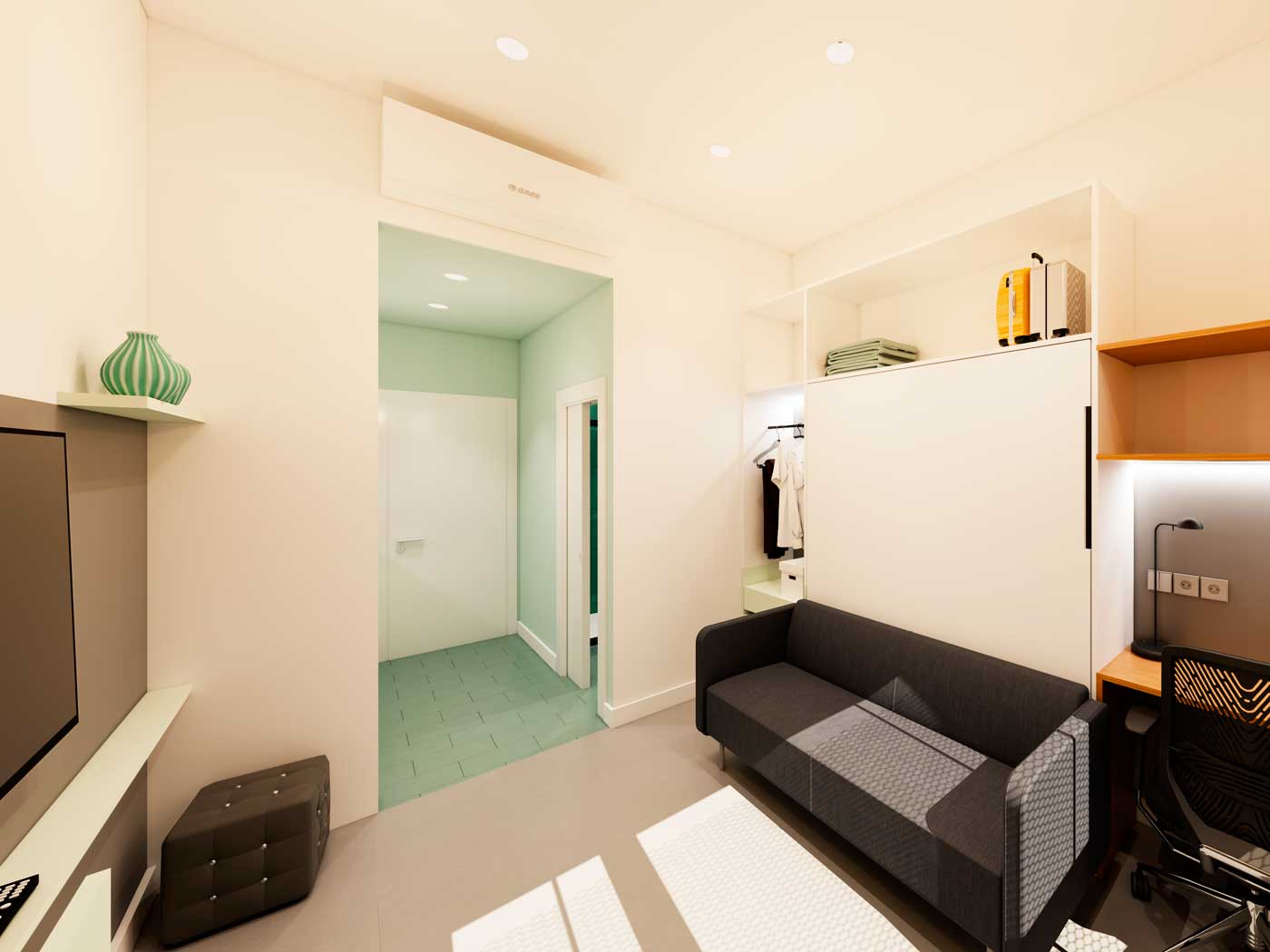 67 habitaciones en Fuencarral (Madrid)