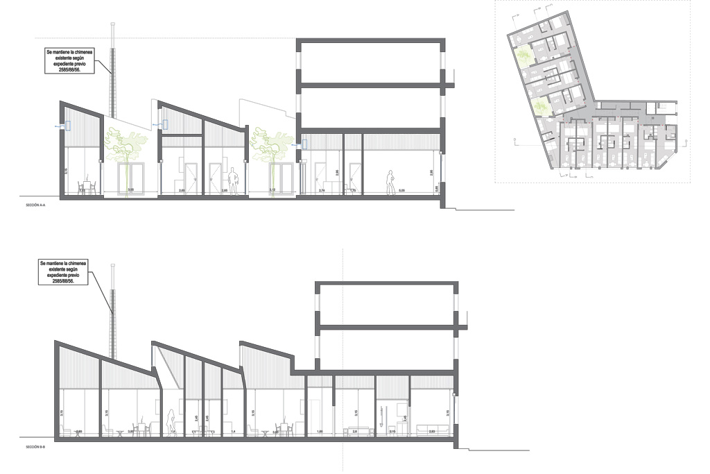 Apartamentos Turísticos En Vallecas, Apuntoarquitectura
